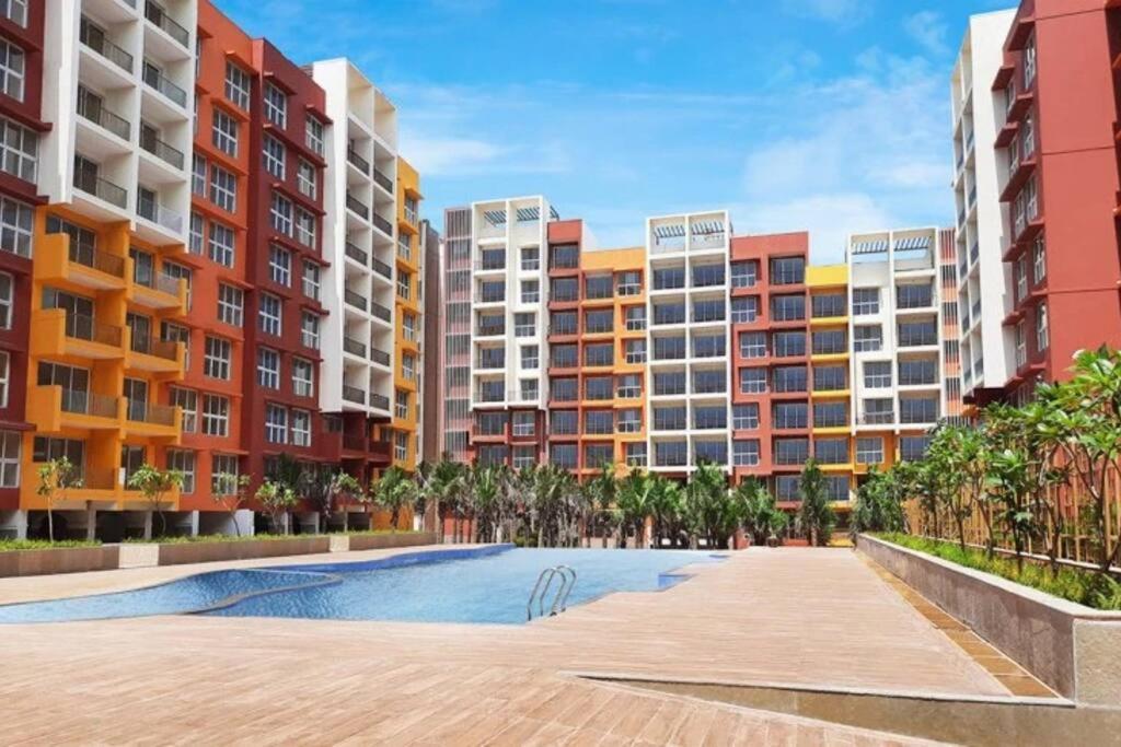 Lovely 2-Bedroom Sea View Serviced Apartment Dabolim Goa Esterno foto